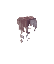 Heartbreaker Hair, a hair piece for Minecraft skins, drawn on a Minecraft character preview