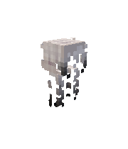 Ombre Fall, a hair piece for Minecraft skins, drawn on a Minecraft character preview